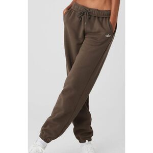 Alo Women’s Accolade Sweatpant Olive Tree Brown Green Size M